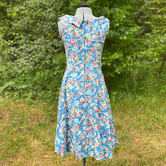 Floral Rockabilly Swing Dress - Picture 2 of 2